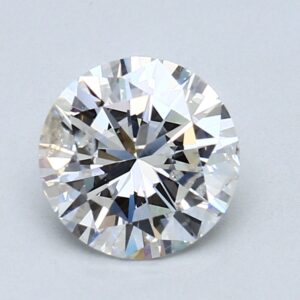 Natural 1.26 Carat F SI1 Round Diamond