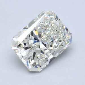Natural 2.02 Carat J VS2 Radiant Diamond