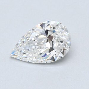 Natural 1.02 Carat E VS1 Pear Diamond