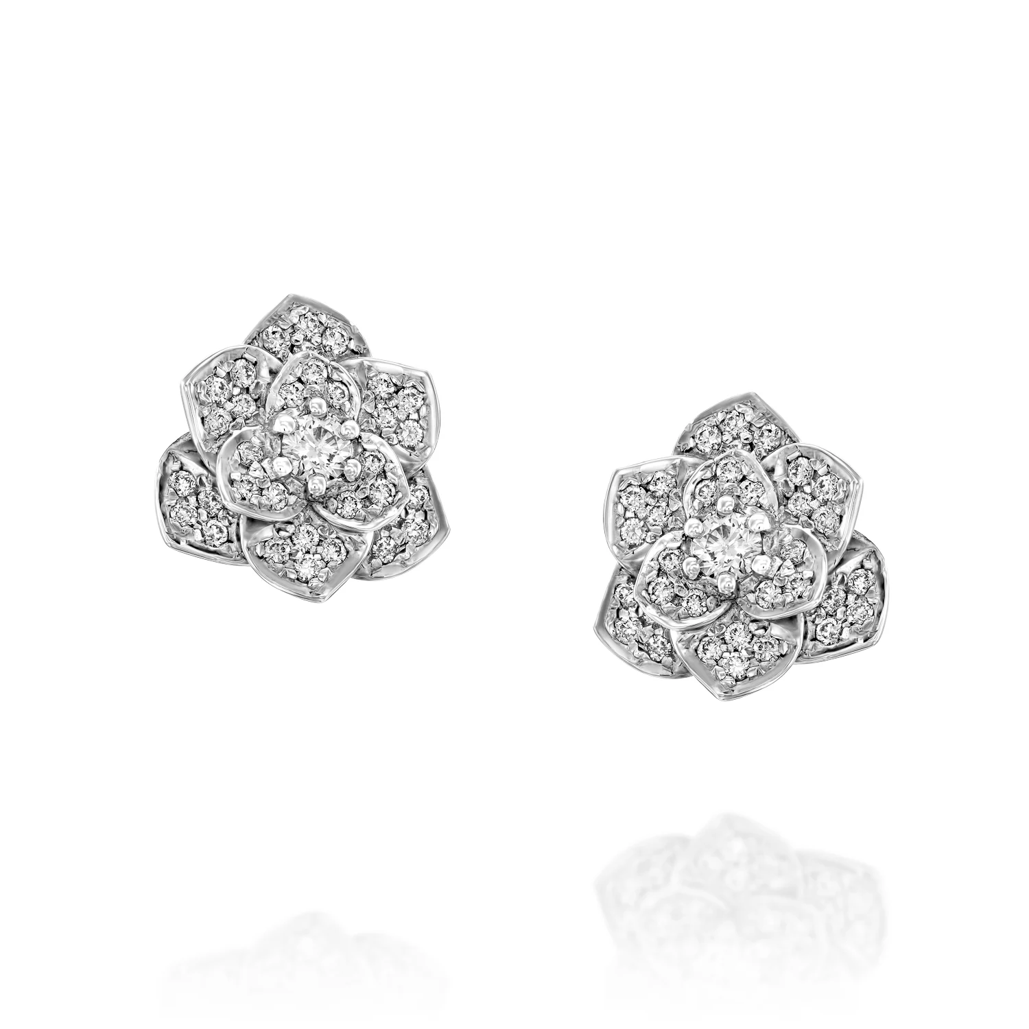 SF-0016A White Gold earrings (2)