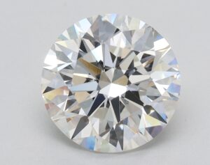 Lab Created 1.93 Carat G VVS2 Round Diamond