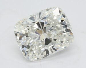 Lab Created 1.74 Carat F VS1 Cushion Diamond