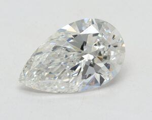 Lab Created 1.57 Carat E VS1 Pear Diamond