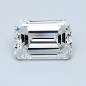Natural 1.01 Carat E VS1 Emerald Diamond
