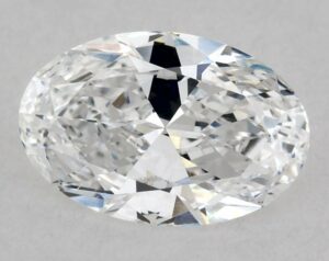 Natural 0.5 Carat D VS1 Oval Diamond