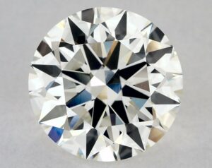 Natural 3.58 Carat I VS2 Round Diamond