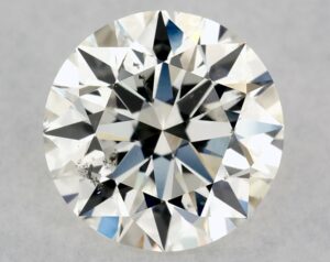 Natural 1.01 Carat I SI1 Round Diamond