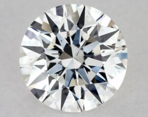 Natural 1 Carat E SI1 Round Diamond
