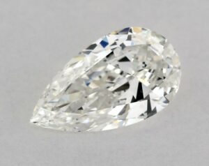 Natural 0.51 Carat G VVS2 Pear Diamond