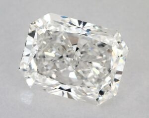 Natural 3.51 Carat D VVS1 Radiant Diamond