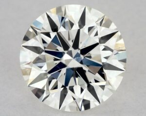Natural 1 Carat H SI1 Round Diamond