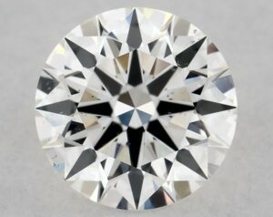 Natural 1.06 Carat F SI1 Round Diamond