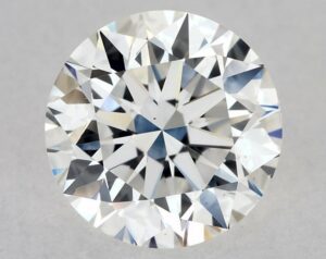 Natural 1 Carat F SI1 Round Diamond