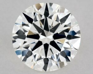 Natural 1.53 Carat H VS2 Round Diamond