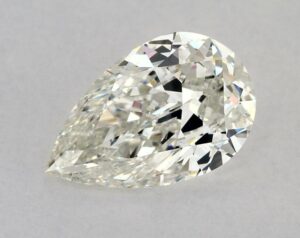 Natural 1.52 Carat J SI1 Pear Diamond