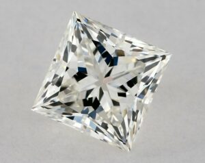 Natural 1.08 Carat J VVS1 Princess Diamond