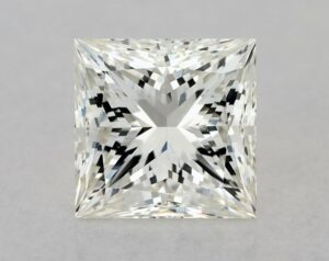 Natural 0.9 Carat J VS2 Princess Diamond