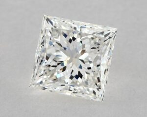 Natural 1 Carat H VS2 Princess Diamond