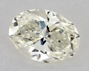 Natural 1 Carat L VVS1 Oval Diamond