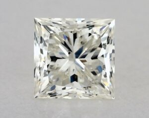 Natural 1 Carat L SI1 Princess Diamond