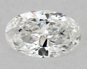 Natural 0.53 Carat E SI1 Oval Diamond