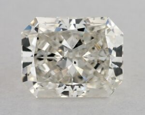 Natural 1.55 Carat J SI1 Radiant Diamond