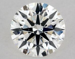 Natural 0.72 Carat F SI1 Round Diamond