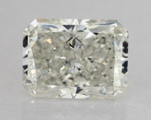 Natural 1 Carat J SI1 Radiant Diamond
