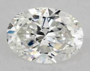 Natural 0.57 Carat G VS2 Oval Diamond