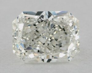 Natural 1.02 Carat I SI1 Radiant Diamond