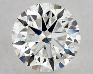 Natural 1 Carat H VS1 Round Diamond