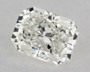 Natural 0.9 Carat I VS2 Radiant Diamond
