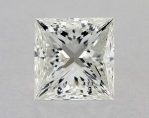 Natural 0.72 Carat H VS1 Princess Diamond