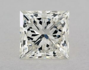 Natural 1.52 Carat J VS2 Princess Diamond