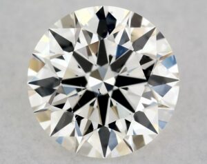 Natural 1.05 Carat H VS2 Round Diamond
