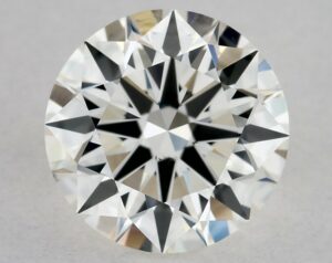 Natural 1 Carat H VS2 Round Diamond