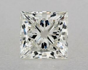 Natural 2.01 Carat J VS2 Princess Diamond