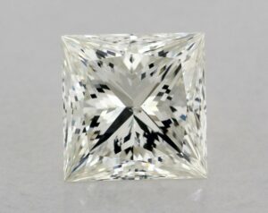 Natural 1 Carat I SI1 Princess Diamond