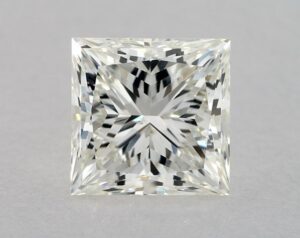Natural 1.54 Carat J VS2 Princess Diamond