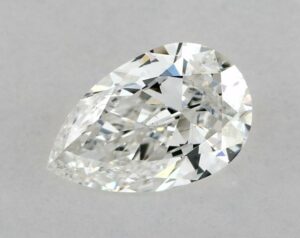 Natural 0.66 Carat G SI1 Pear Diamond