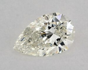 Natural 0.51 Carat K SI1 Pear Diamond