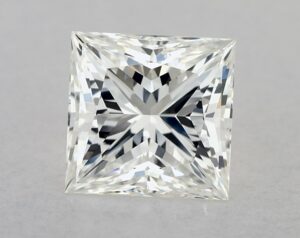 Natural 1.52 Carat G SI1 Princess Diamond