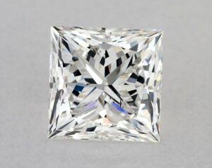 Natural 1.5 Carat F VS2 Princess Diamond