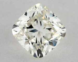 Natural 0.94 Carat K VVS1 Cushion Diamond