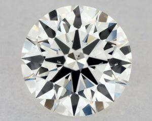 Natural 0.71 Carat J SI1 Round Diamond