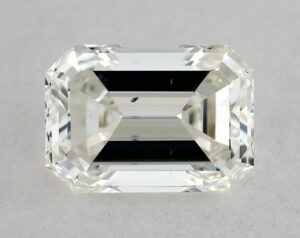 Natural 0.8 Carat J SI1 Emerald Diamond