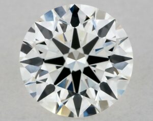 Natural 0.91 Carat H VVS1 Round Diamond