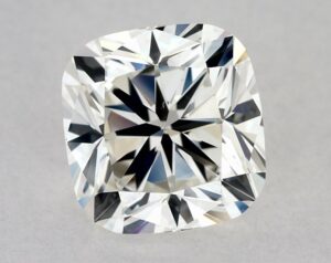 Natural 1.56 Carat H VS2 Cushion Diamond