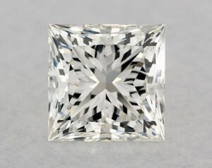 Natural 1.51 Carat G VS2 Princess Diamond
