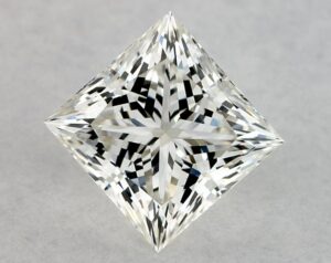Natural 1.52 Carat H VVS2 Princess Diamond
